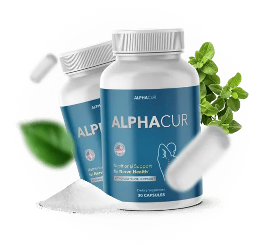 AlphaCur Supplement Bottle